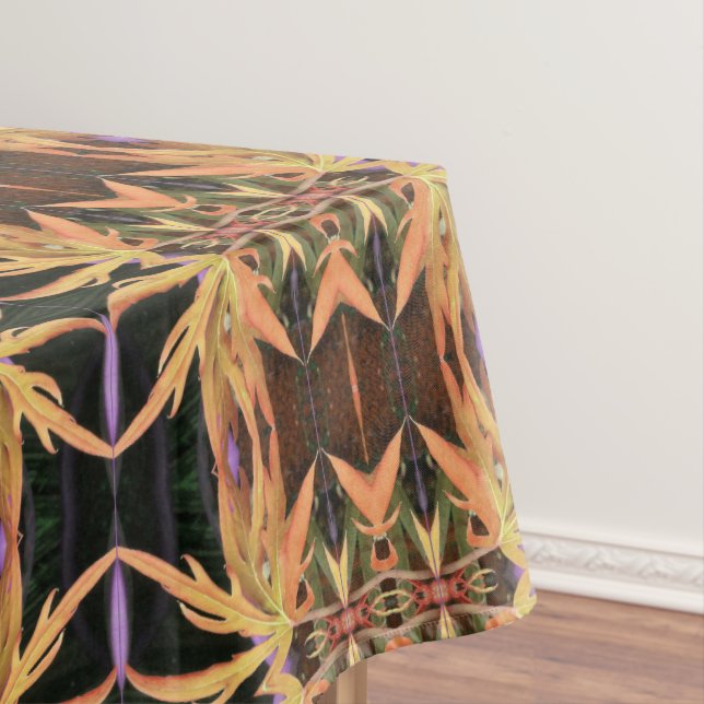 Leaf Study Pattern Tablecloth (In Situ)