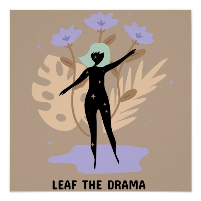 Leaf the Drama  Poster (Front)