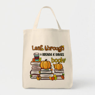 Leaf Through A Brenda K Davies Book Tote Bag