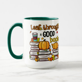 Leaf Through A Good Book Mug