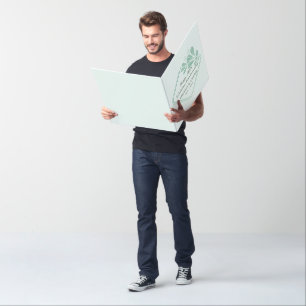 Leaf Wreath Wedding Anniversary Card