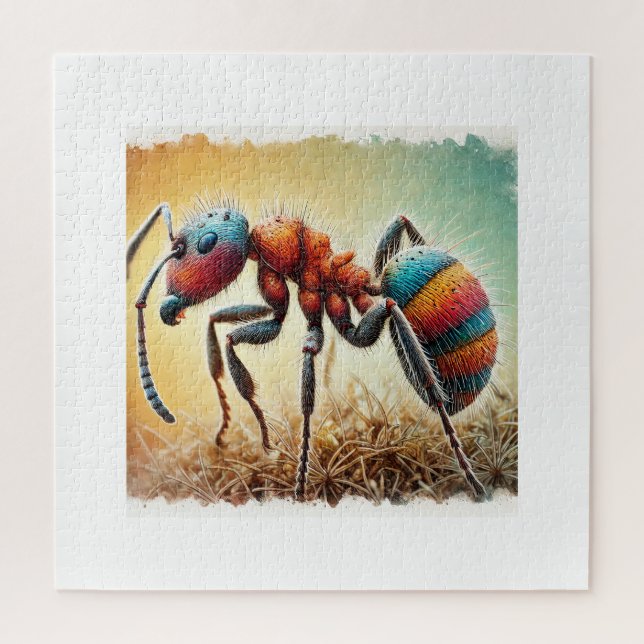 Leafcutter Ant Dorsal View 280824IREF233 - Waterco Jigsaw Puzzle (Vertical)