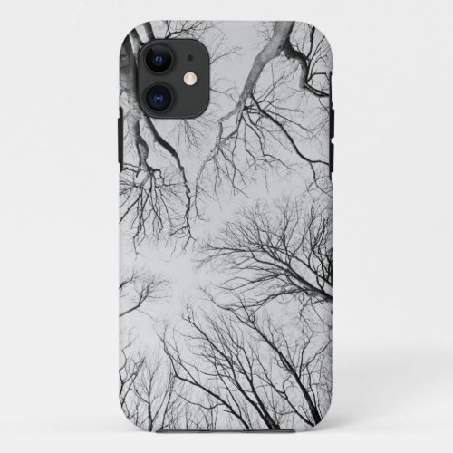 Leafless Trees in Thiepval Wood iPhone 11 Case
