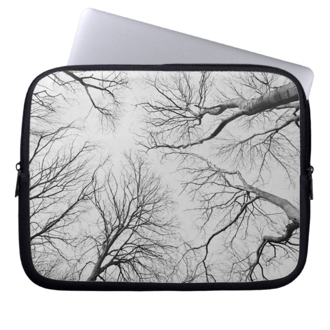 Leafless Trees in Thiepval Wood Laptop Sleeve (Front)