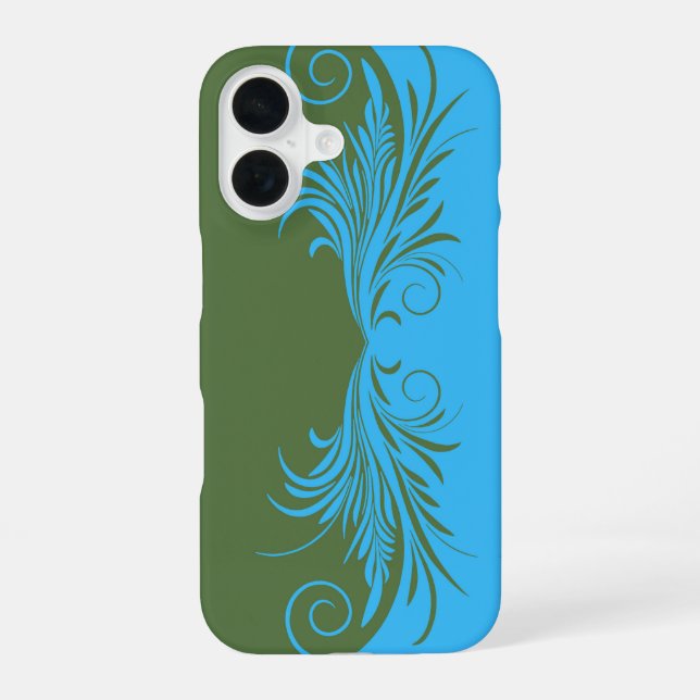 Leafy 1 iphone case (Back)