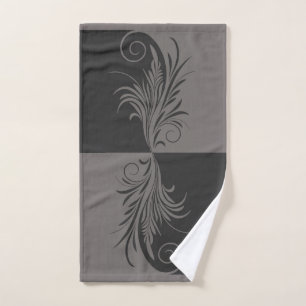 Leafy 5 hand towel 