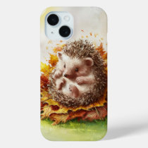 : "Leafy Cuddles: Explore Nature-Inspired  iPhone 15 Case