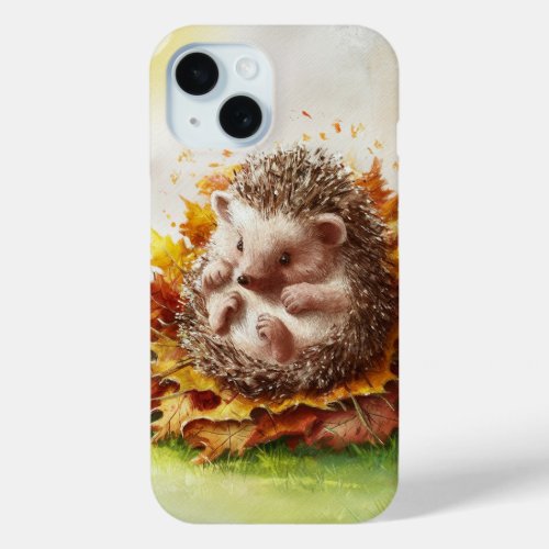  Leafy Cuddles Explore Nature_Inspired  iPhone 15 Case