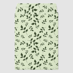 Leafy Design Envelope Mailer