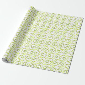 Leafy Elegance: Wrapping Paper by ZazzleWrapMagic 