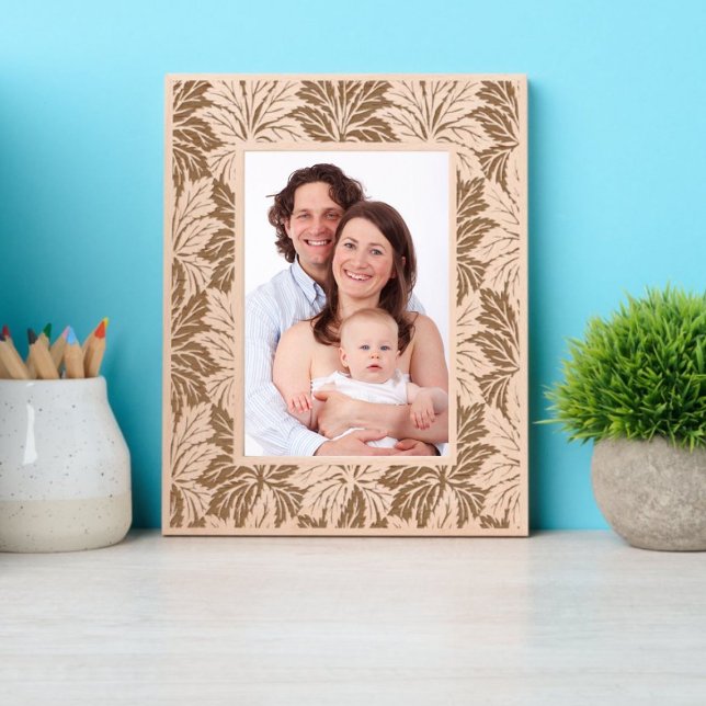 Leafy Foliage Pattern Engraved Frames (Creator Uploaded)