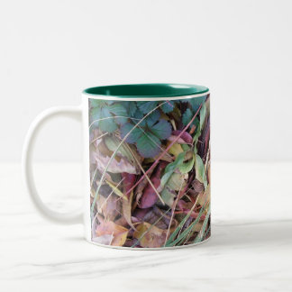 Leafy Goodness Two-Tone Coffee Mug