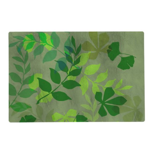 Leafy Green Place Mats