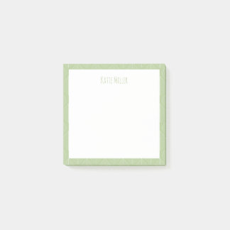 Leafy Green Post-It Notes