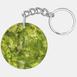 Leafy Green Salad Lettuce Keychain