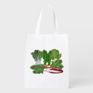 Leafy Green Vegetables Reusable Grocery Bag