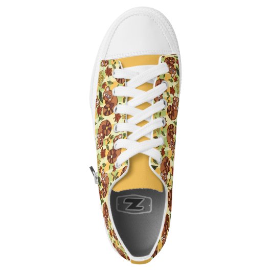 Leafy Red panda Shoes (Left Shoe Top)