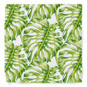 Leafy Sculptures on a Bandana (2)