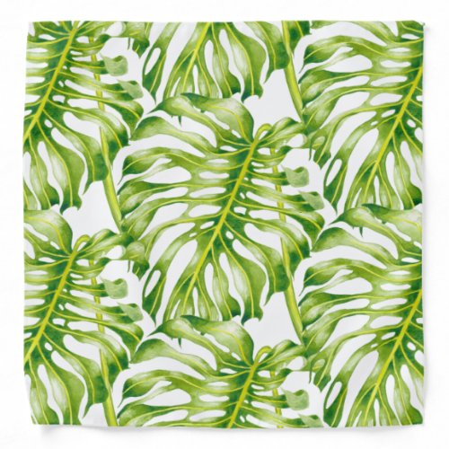 Leafy Sculptures on a Bandana 2