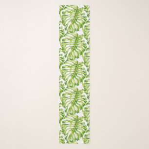 Leafy Sculptures on a Scarf (3)