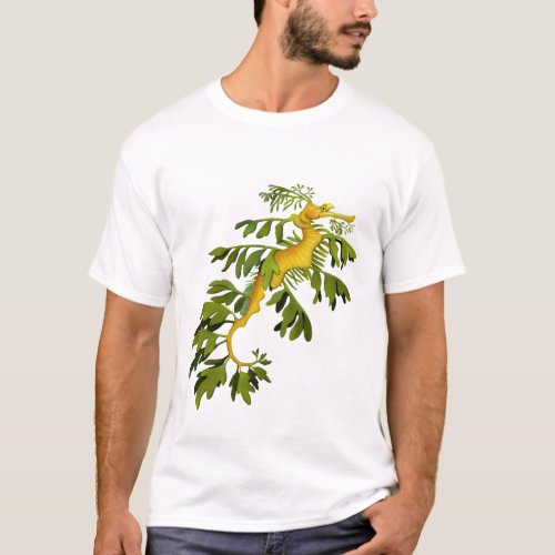 Leafy Sea Dragon Seahorse T_Shirt