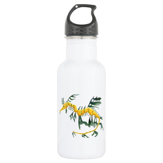 Leafy Sea Dragon Water Bottle (Front)