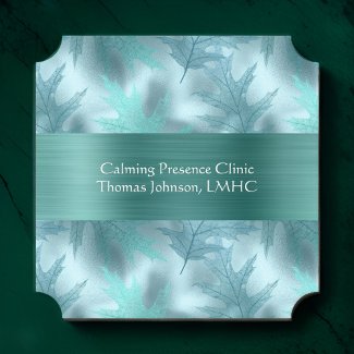 Leafy Teal Mental Health Counselor | Psychologist