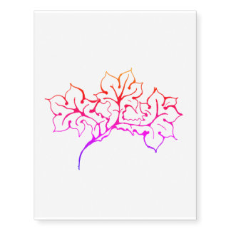 Leafy Temporary Tattoos