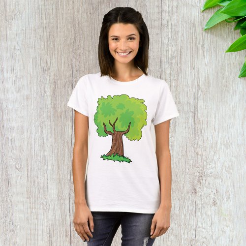 Leafy Tree Green Leaves T_Shirt