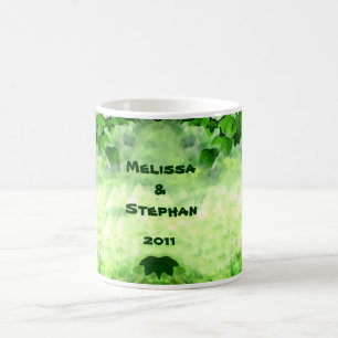 Leafy Wedding Coffee Mug
