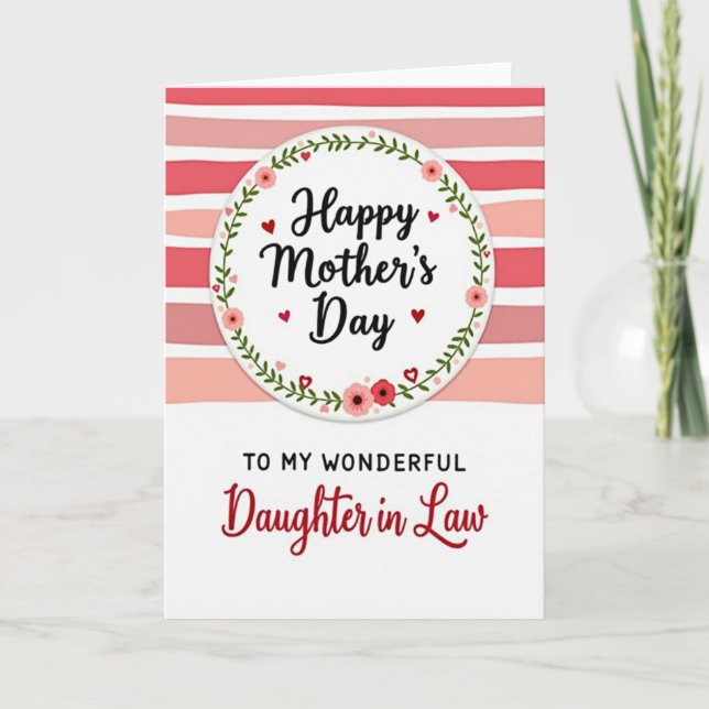 Leafy Wonderful Family Card (Front)