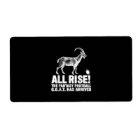 League Champion Fantasy Football Goat Gift