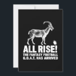 League Champion Fantasy Football Goat Gift Save The Date<br><div class="desc">League Champion Fantasy Football Goat Gift</div>