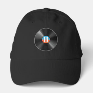League Golf Dad Retro Vinyl Record Monogram Performance Cap