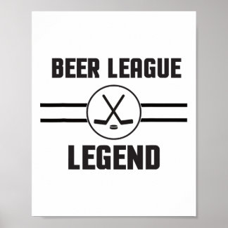 League Legend Hockey  Poster