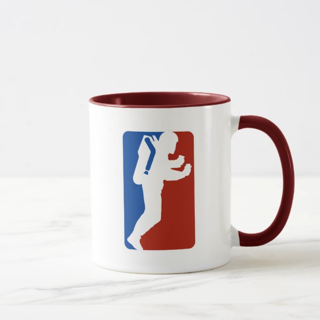 League logo style mug (Right)