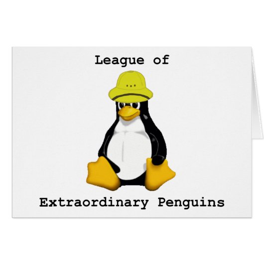 League of Extraordinary Penguins 2 Cards (Front Horizontal)