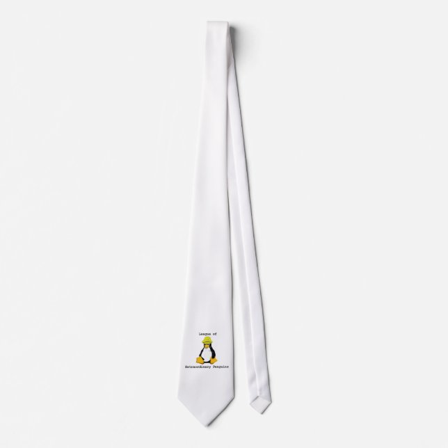 League of Extraordinary Penguins 2 Neck Tie (Front)
