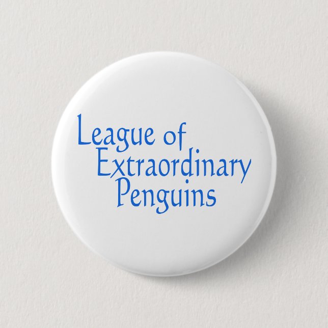 League of Extraordinary Penguins 3 Button (Front)