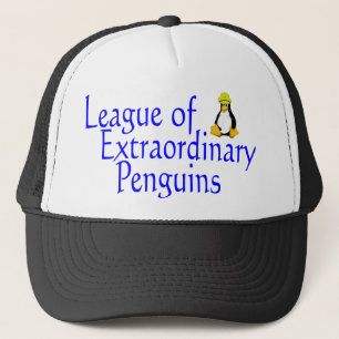 League of Extraordinary Penguins 4 Trucker Hat