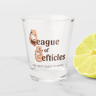 League of Lefticles Shot Glass