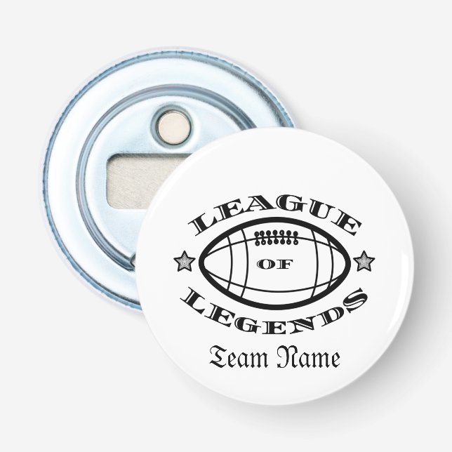 League of Legends Customizable Bottle Opener (Front)