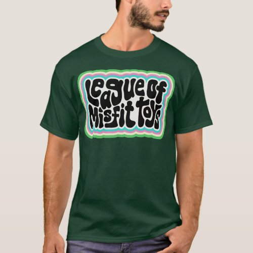 League of Misfit Toys Word Art T_Shirt