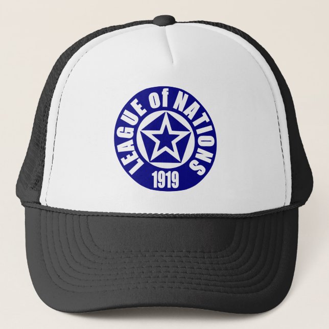 League of Nations Trucker Hat (Front)