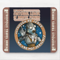 League of Robotic Persons Mouse Pad