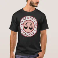 Rockford Peaches (R) Baseball Tee