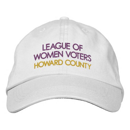 League of Women Voters Baseball Cap