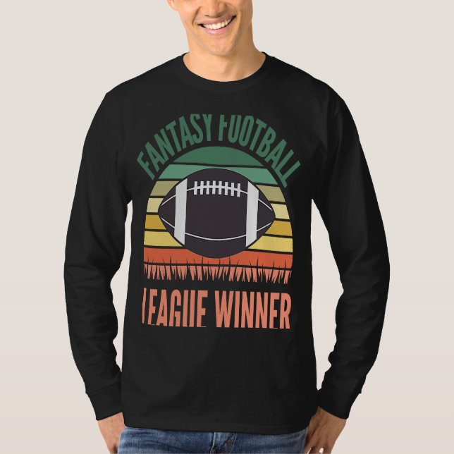 League Winner FFL Fantasy Football T-Shirt (Front)