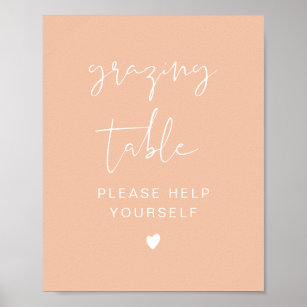 LEAH Vibrant Pastel Spring Grazing Table Sign