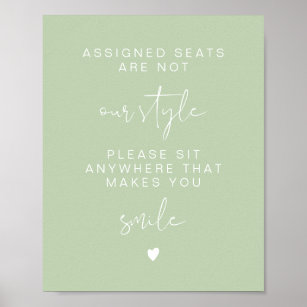 Leah Vibrant Sit Anywhere No Assigned Seats  Poster
